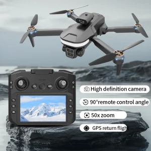 Drone w/ dual camera studio and remote control w/ 4.5inch screen