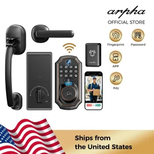ARPHA Smart D289H Keyless Door Lock with 5 in 1 Camera