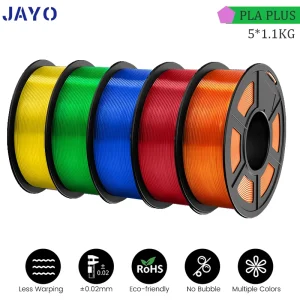 JAYO pla plus 3D Printer filament 5Rolls