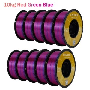 22 lbs Tri-Color 3D Printer Silk PLA 3 Filament