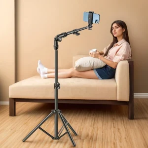Adjustable Horizontal Overhead Phone Tripod