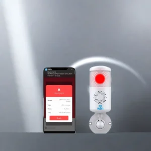 Wireless Motion Sensor Alarm with 125dB Loud PIR Infrared Detector