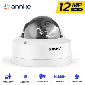 ANNKE 12MP Outdoor Smart Dual Light PoE Security Camera