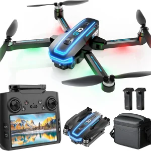 4K GPS Drone with HD Screen, Auto Return & Follow Me