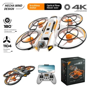 Collision Protection Drone with 180° Adjustable Camera