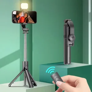Bluetooth Selfie Stick Tripod with Wireless Remote