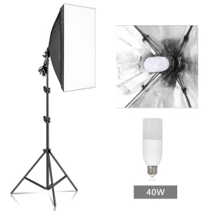 50x70CM Softbox Continuous Lighting Kit