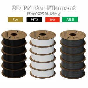 KINGROON 3D Printer Filament 5KG Bundle – PLA, PETG, TPU & ABS – 1.75mm - Thumbnail Image 2